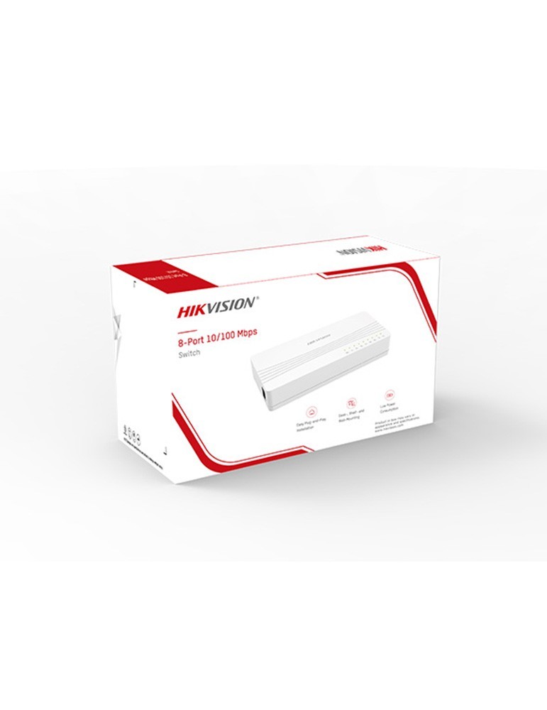 hikvision 8 port switch